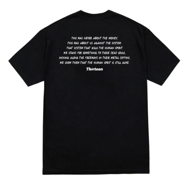 Break Black Tee - Image 2